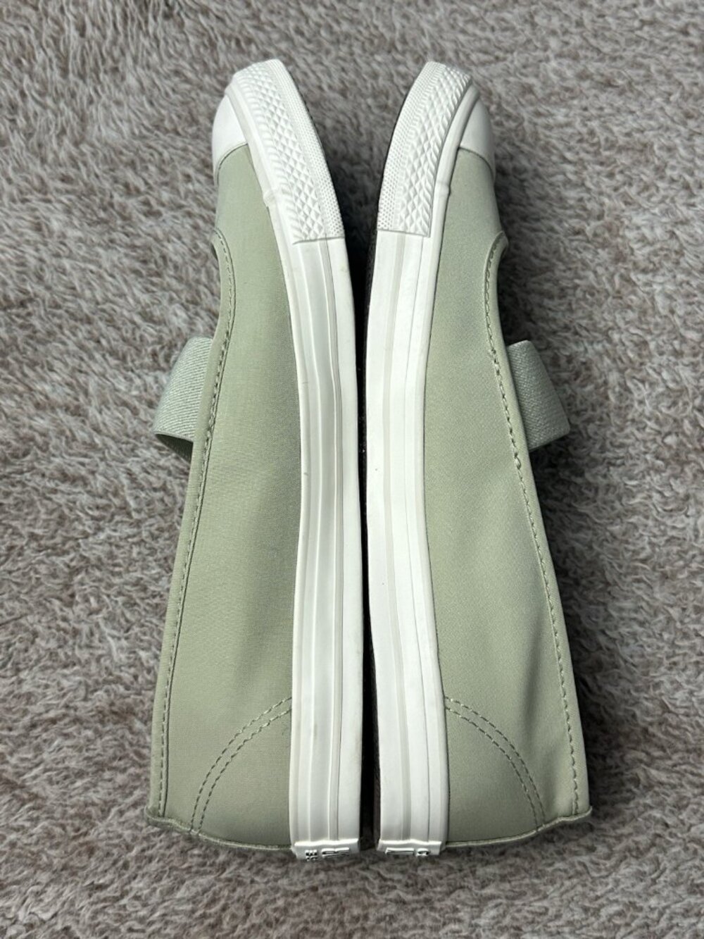 Converse Chuck Taylor All Star Dainty Ballerina Slip-on sneakers SZ-9 Green NWOB - Picture 6 of 13